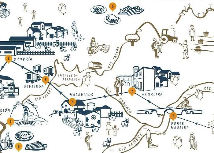 卡萨菊里奥酒店 2* Mazaricos